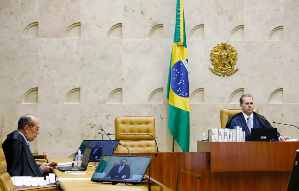 O STF conclui julgamento de MPs durante pandemiaWEBP